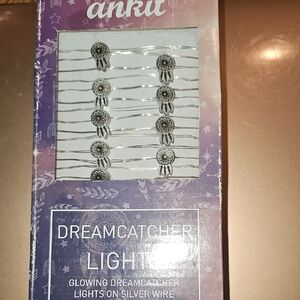 Silver Dreamcatcher String Lights - White LEDs